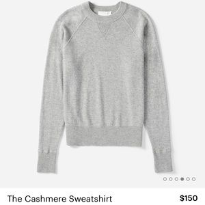 Everlane Cashmere Sweatshirt
